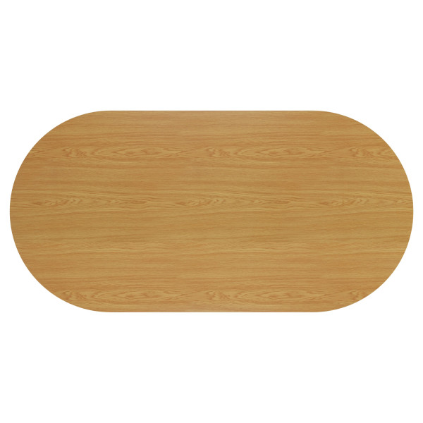 Olton Large Slab Leg Boardroom Meeting Table